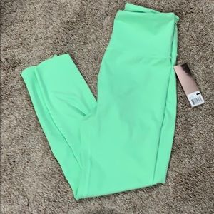 NWT Sherbet Green Leggings